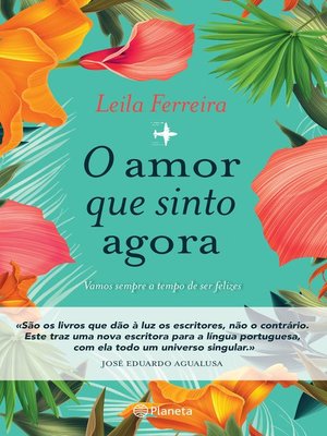 cover image of O Amor Que Sinto Agora